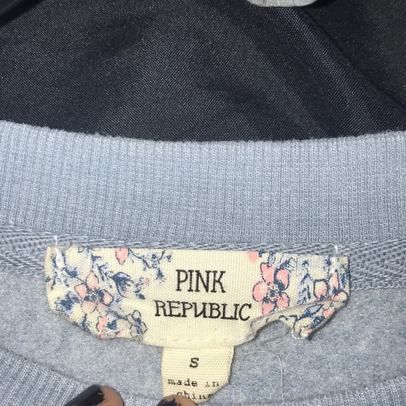 Pink republic light blue sweater - Picture 2 of 3